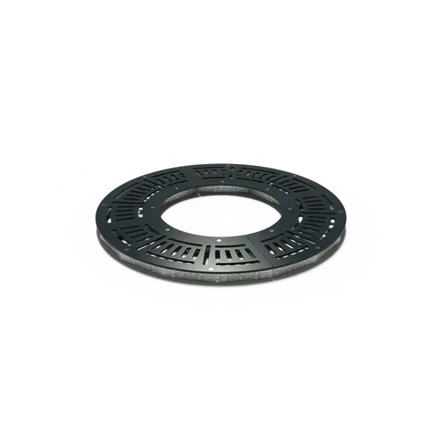 Gecoat staal Boomroosters en boombeschermingBoomrooster rond 12001200 x 10 mm | Online bestelbaar