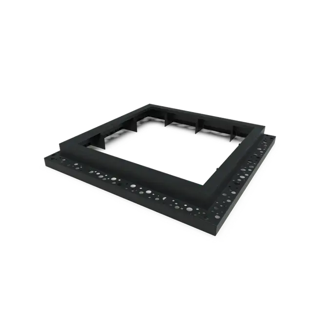 Aluminium Boomroosters en boombeschermingBoomspiegel vierkant 14901940 x 1940 x 250 mm | Nieuw
