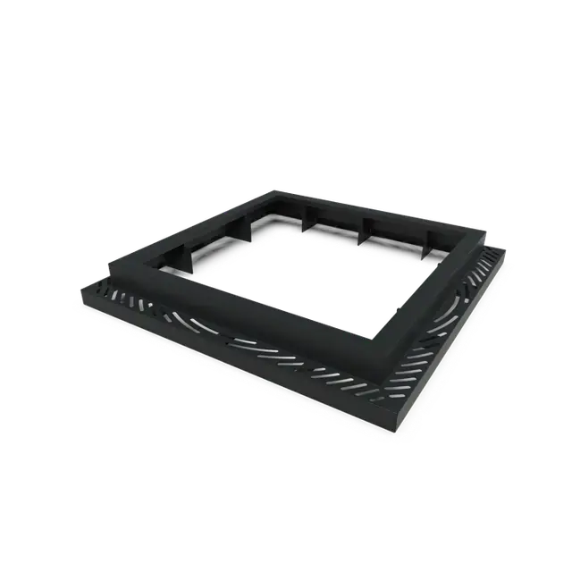 Rechtstreeks van de fabrikant | Aluminium Boomroosters en boombeschermingBoomspiegel vierkant 14901940 x 1940 x 250 mm