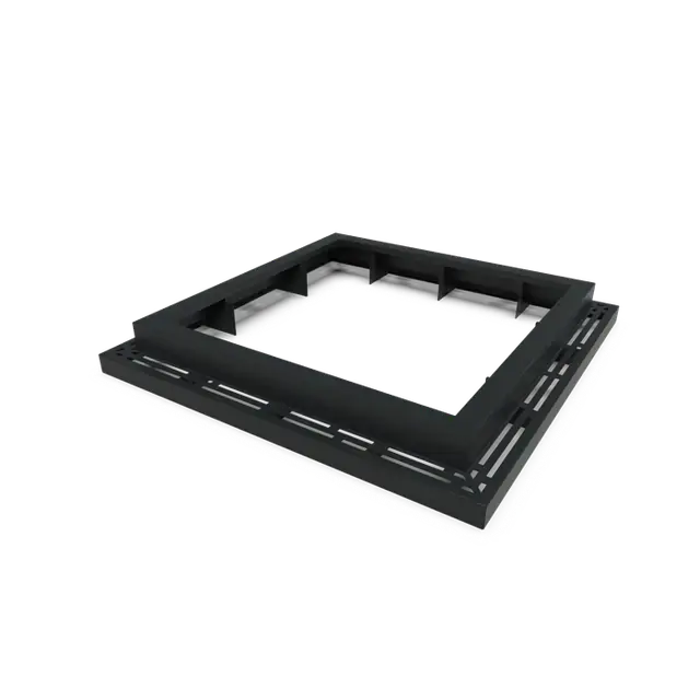 Korting | Aluminium Boomroosters en boombeschermingBoomspiegel vierkant 14901940 x 1940 x 250 mm