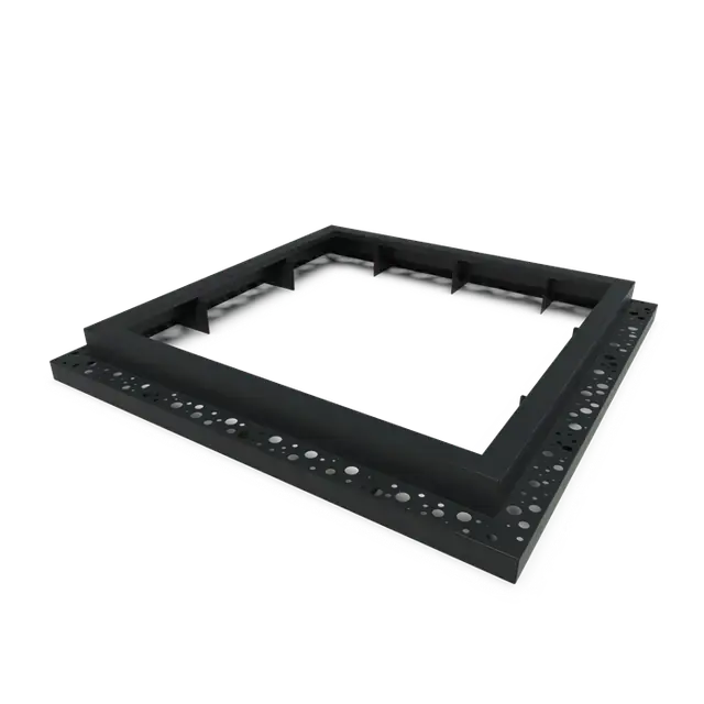 Tijdelijke actie | Aluminium Boomroosters en boombeschermingBoomspiegel vierkant 18002260 x 2260 x 250 mm