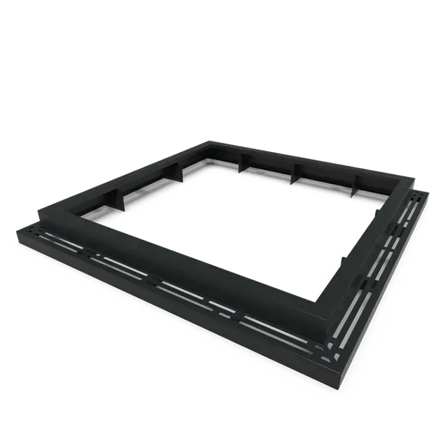 Topproduct | Aluminium Boomroosters en boombeschermingBoomspiegel vierkant 19502410 x 2410 x 250 mm