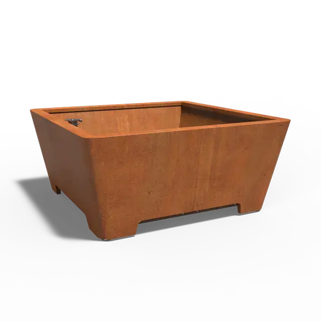 Alleen deze week | Cortenstaal BoombakkenTAP treehub Flex2000 x 2000 x 900 mm