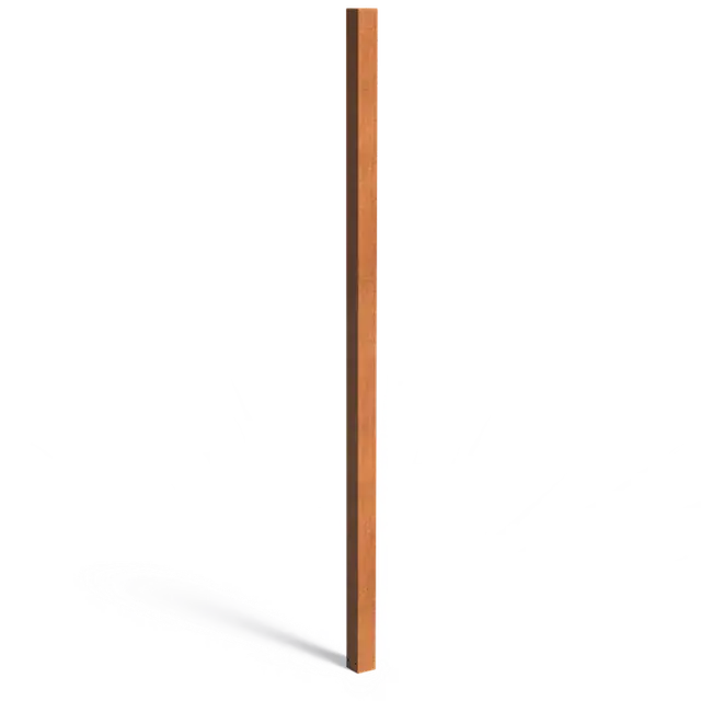 Koopje - Cortenstaal TuinpalenTuinpaal 3000100 x 100 x 3000 mm