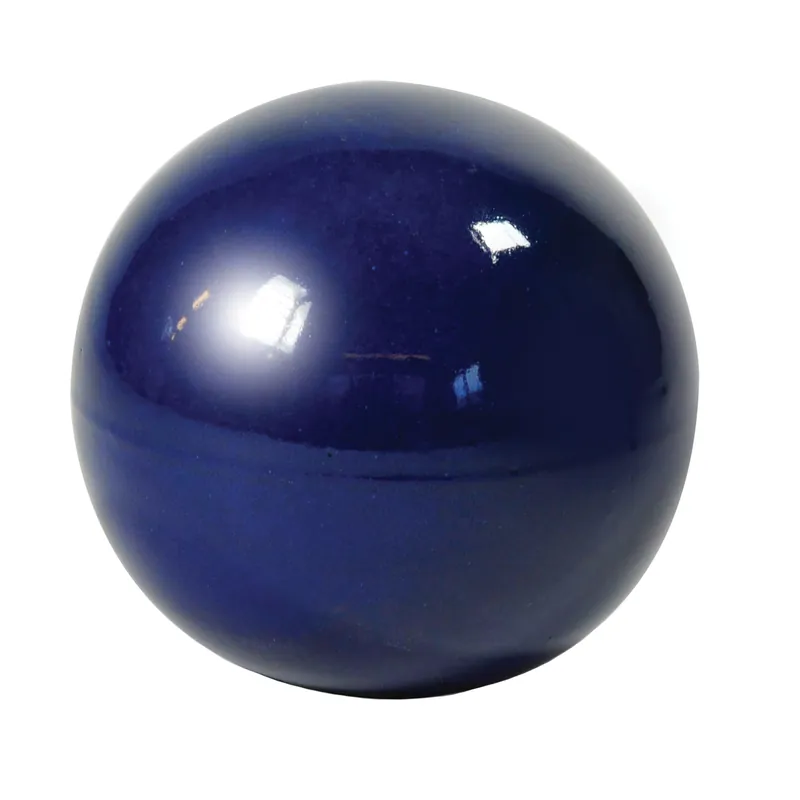 Voeg toe aan winkelwagen - Decoratieve bol geglazuurd blauw