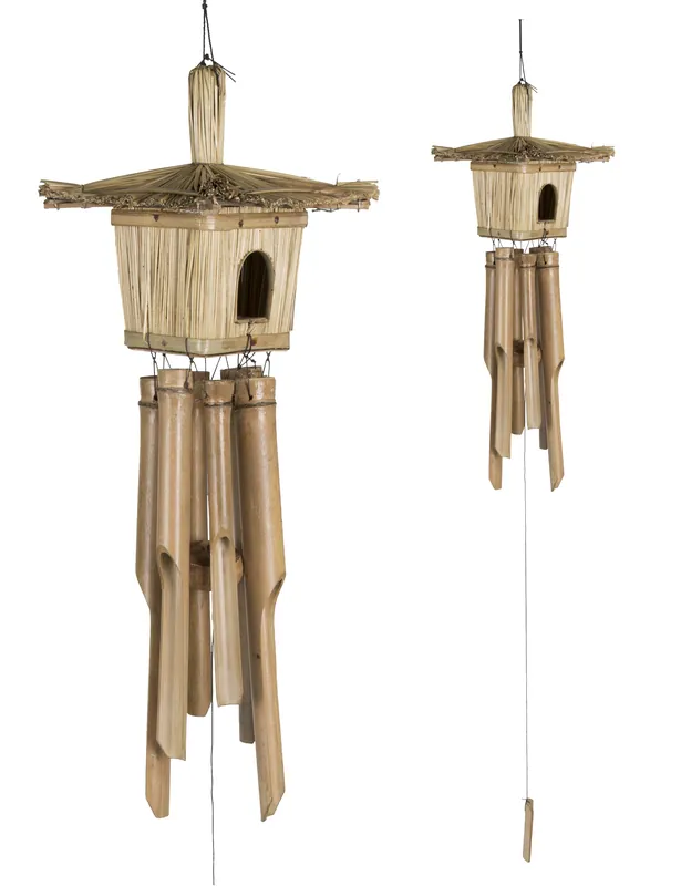 Verlaagde prijs - Windchime birdhouse d16h58