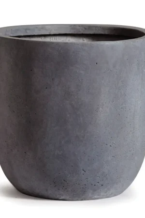 Clayfibre egg pot grijs d32h31 | Direct kopen