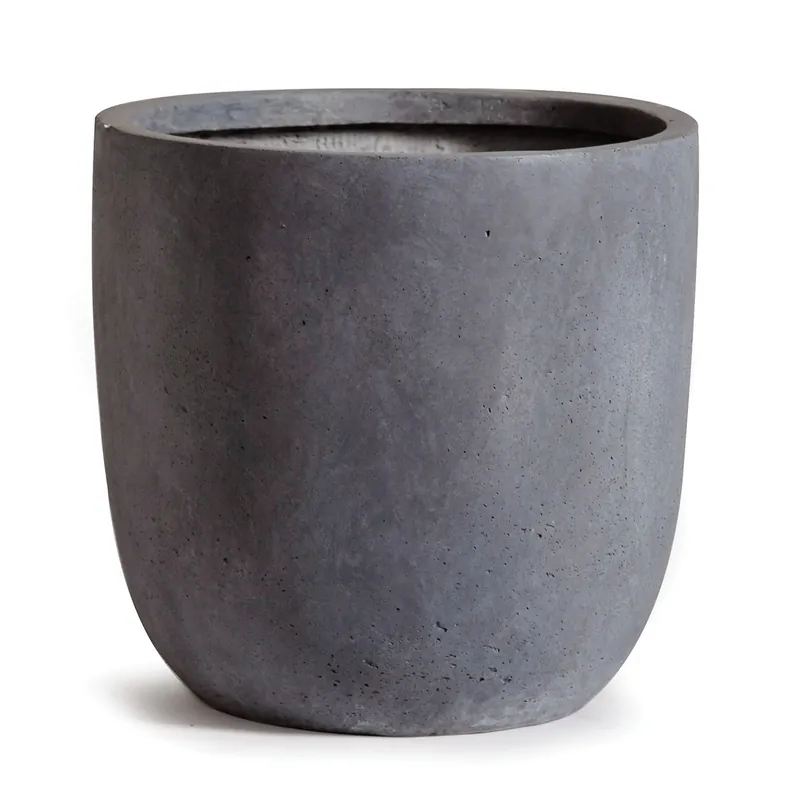 Clayfibre egg pot grijs d54h51 | Vanaf nu beschikbaar