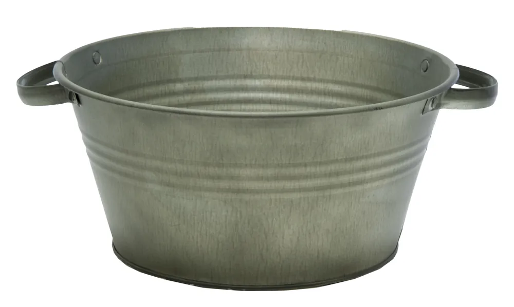 Nu kopen | Schaal zink vintage groen d26h12.5