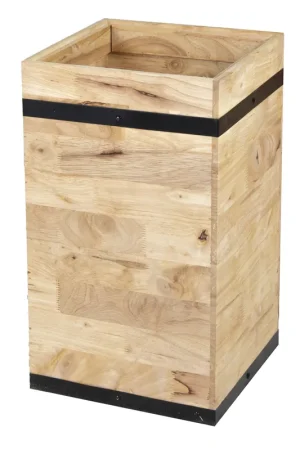 Pot Acacia FSC kubiek w28h48 - Voordelig