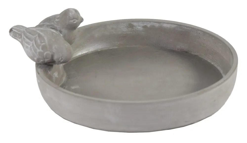 Hoog gewaardeerd | Round birdbath d28h5