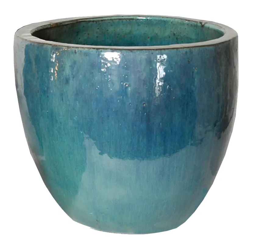 Glazed egg pot celadon d41h33 | Populair bij klanten