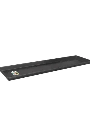 Balkonbak schotel 40cm living black | Bespaar meer
