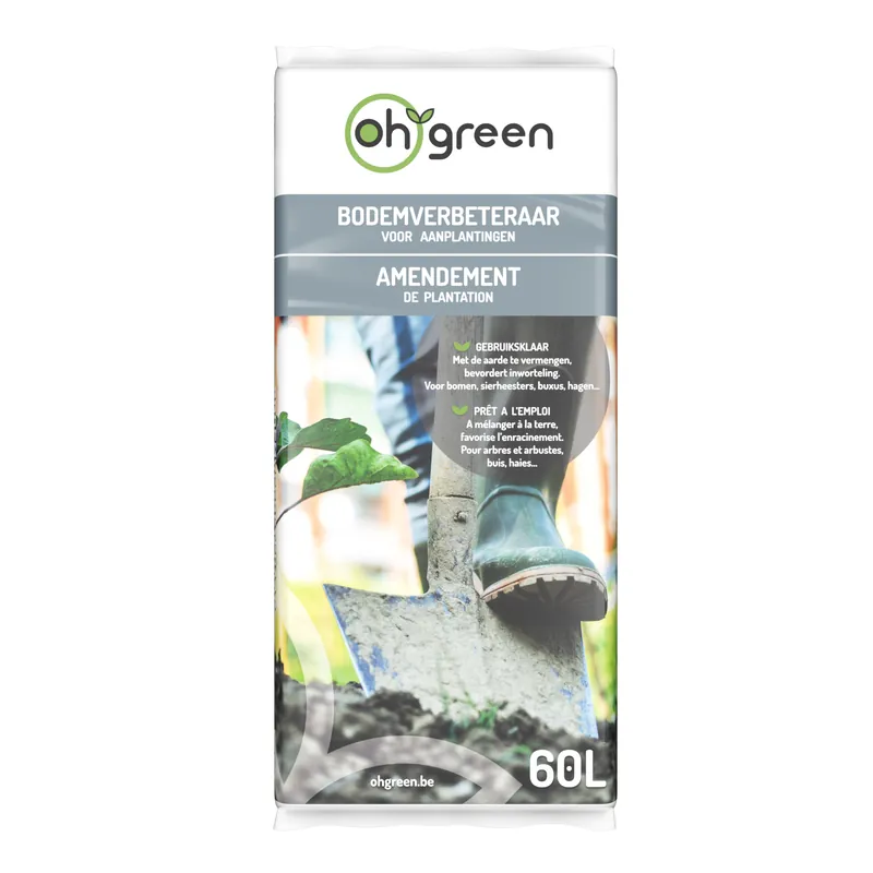 Bodemverbeteraar voor beplantingen 60L - Op = op