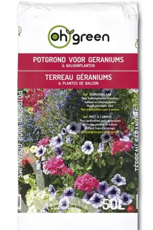 Voeg toe aan winkelwagen | Potgrond voor geraniums 50 liter