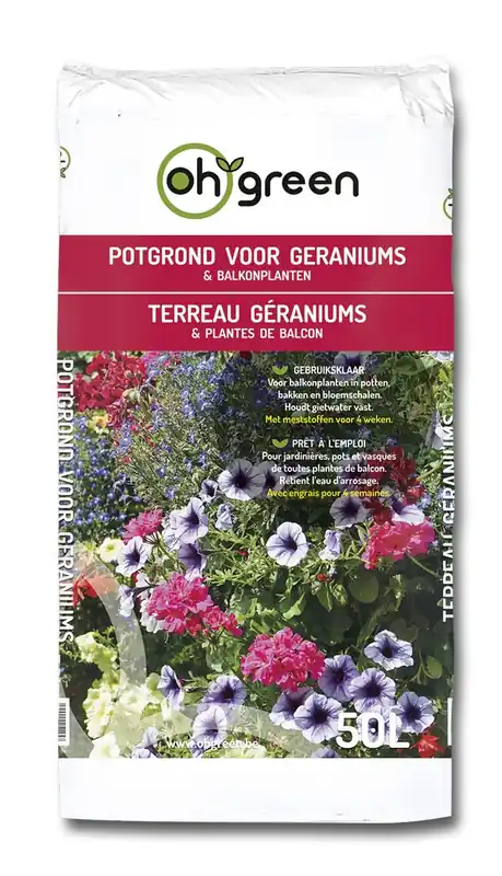 Voeg toe aan winkelwagen | Potgrond voor geraniums 50 liter