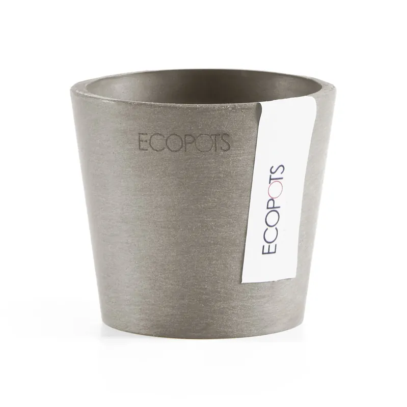ECOPOTS AMSTERD MINI 8CM TAUPE - Veel voordeel