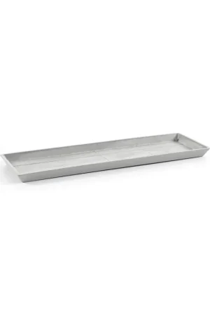 Tijdelijke actie - ECOPOTS SAUCER BRUGES 45CM WIT