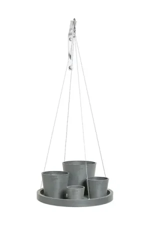 Tijdelijke actie | ECOPOTS HANG SAUCER 36CM BLAUW