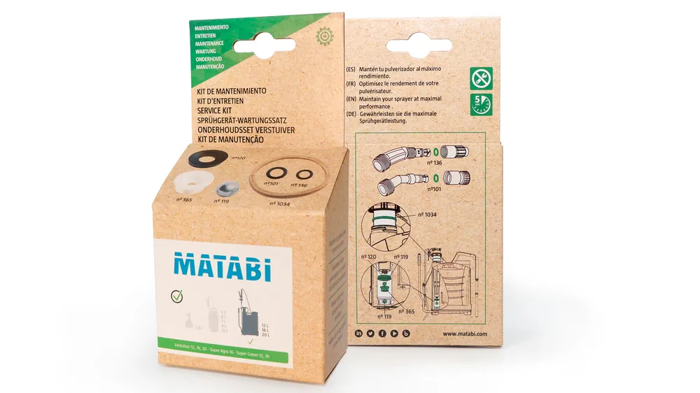 Reparatie set Matabi rugtoest. - Snelle verzending