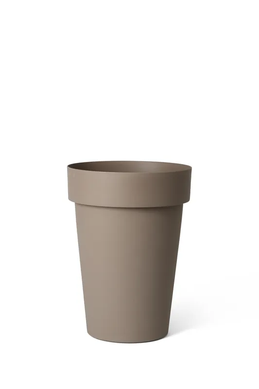 Op = op - Pot rond happy hoog 40h 50 taupe