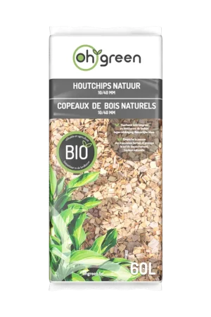 Houtchips natuur 60l - Nu beschikbaar