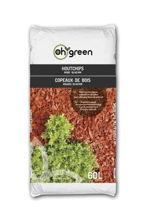 Lage prijs - Gekleurde houtchips 60l