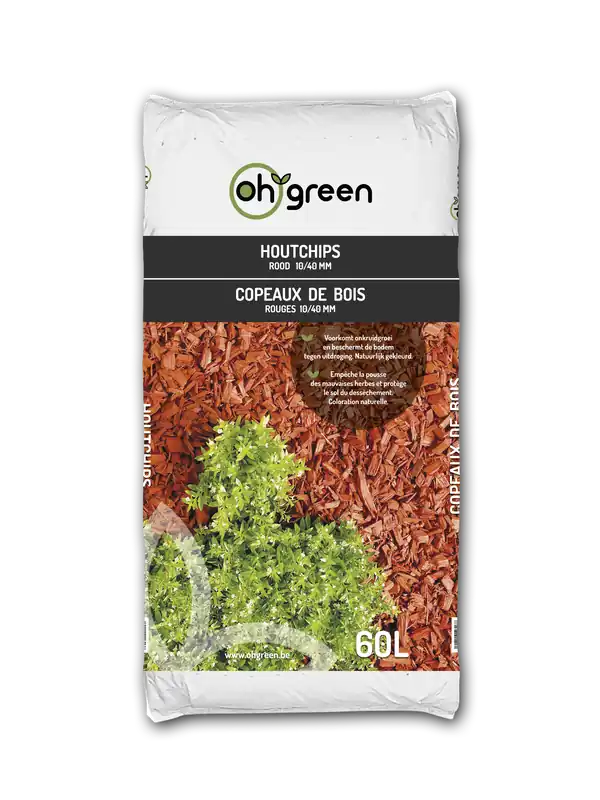 Lage prijs - Gekleurde houtchips 60l