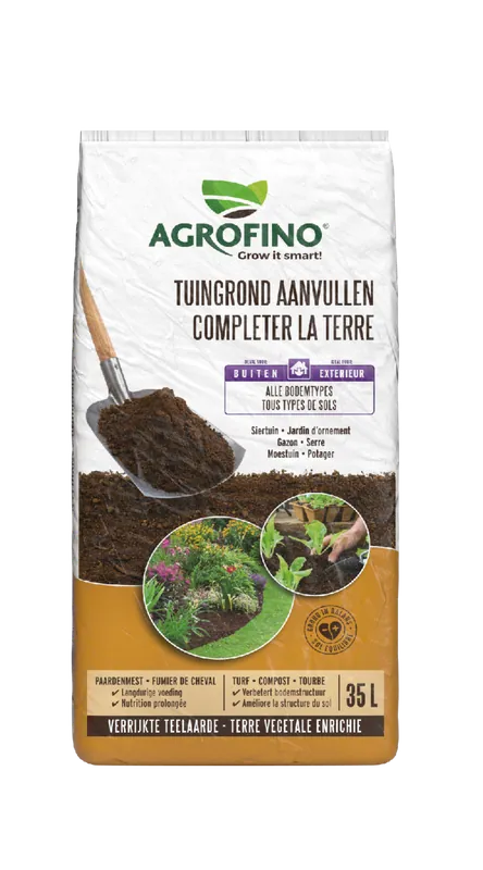 Actieprijs - Tuingrond aanvulgrond/teelaarde 35l