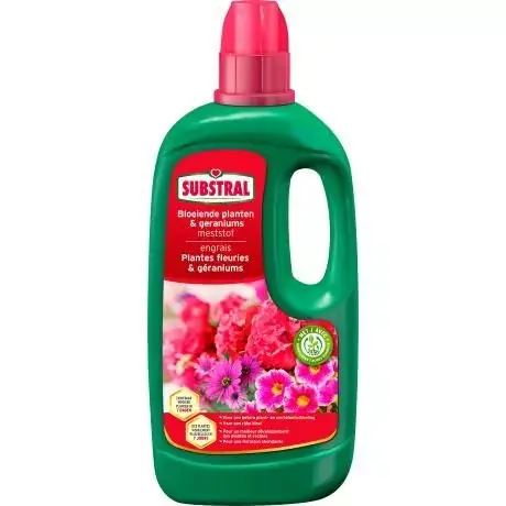 Voordelig | Meststof voor bloeiende planten en geraniums 1l