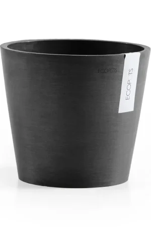 Amsterdam 20cm donkergrijs met waterreservoir | Goed beoordeeld