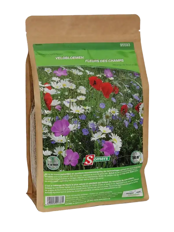 Flitsaanbieding - Bloemenmengsel voor veldbloemen 50m²