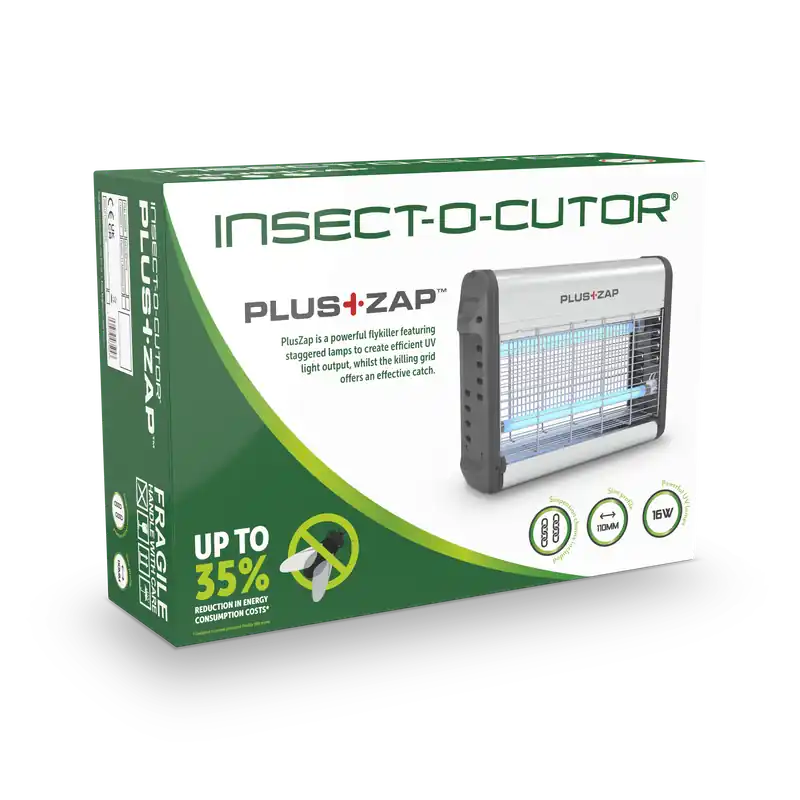 Insect-O-Cutor Plus + zap electrische vliegenvanger 16 watt | Op voorraad