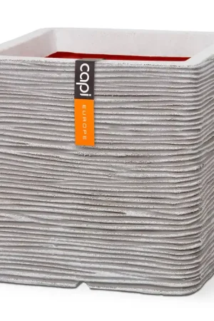 Pot vierkant rib 40x40x40 ivr - Populair bij klanten