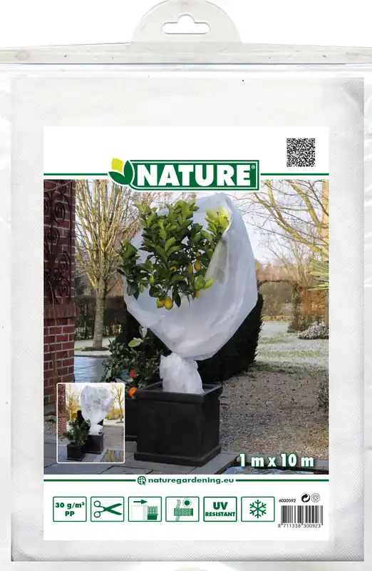 Spoedlevering - Winterafdekvlies wit