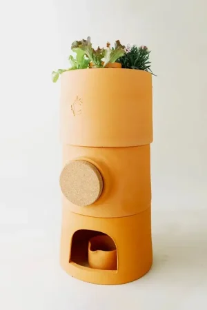 Bloemen composter 2 lagen - Op = op
