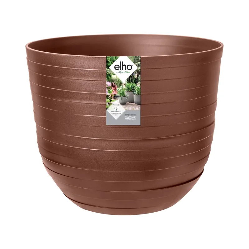 RINGS ROND 30CM ROESTBRUIN - Makkelijk bestellen
