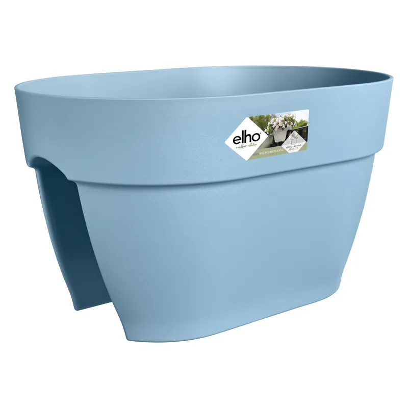 Populair | FLOWER BRIDGE 40CM VINTAGE BLAUW