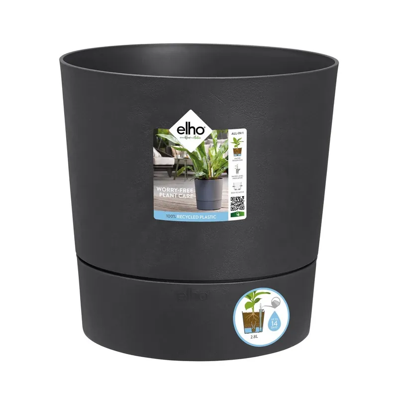 Scherpe prijs | AQUA CARE ROND 30CM HOUTSKOOLGRIJS