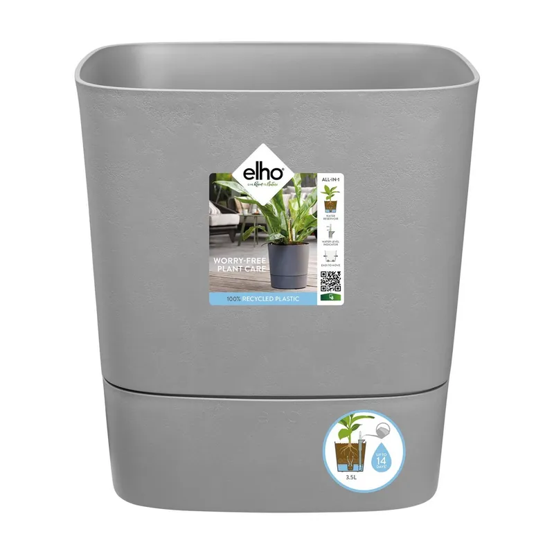 AQUA CARE VIERKANT 30CM LICHT BETON - Nu kopen