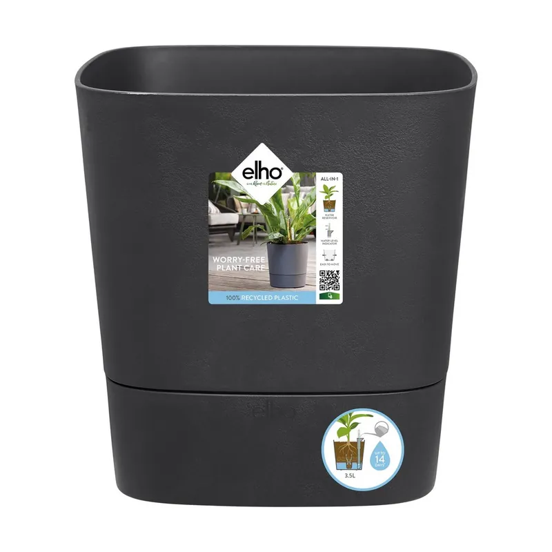 AQUA CARE VIERKANT 30CM HOUTSKOOLGRIJS | Speciale aanbieding