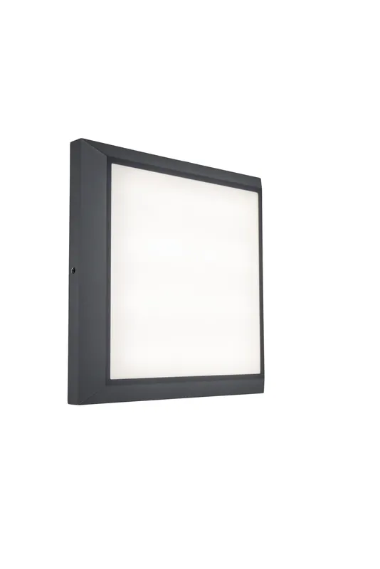 Helena wandlamp donkergrijs led 21.5w - Gratis retourneren