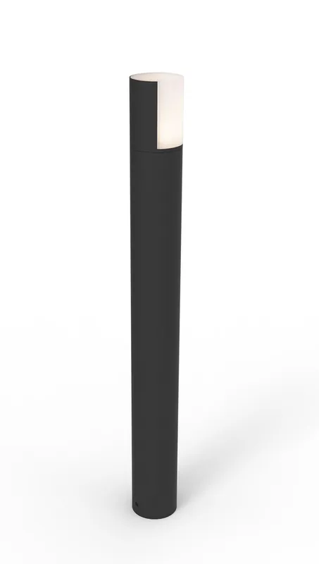 Pak je kans | Cyra tuinpaal mat zwart led 8.2w