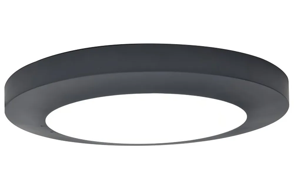 Kayah wand / plafondlamp donkergrijs led 16.1ww - Op voorraad