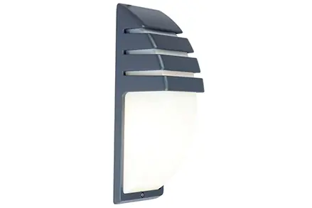 City wandlamp donkergrijs e27 60w - Populair