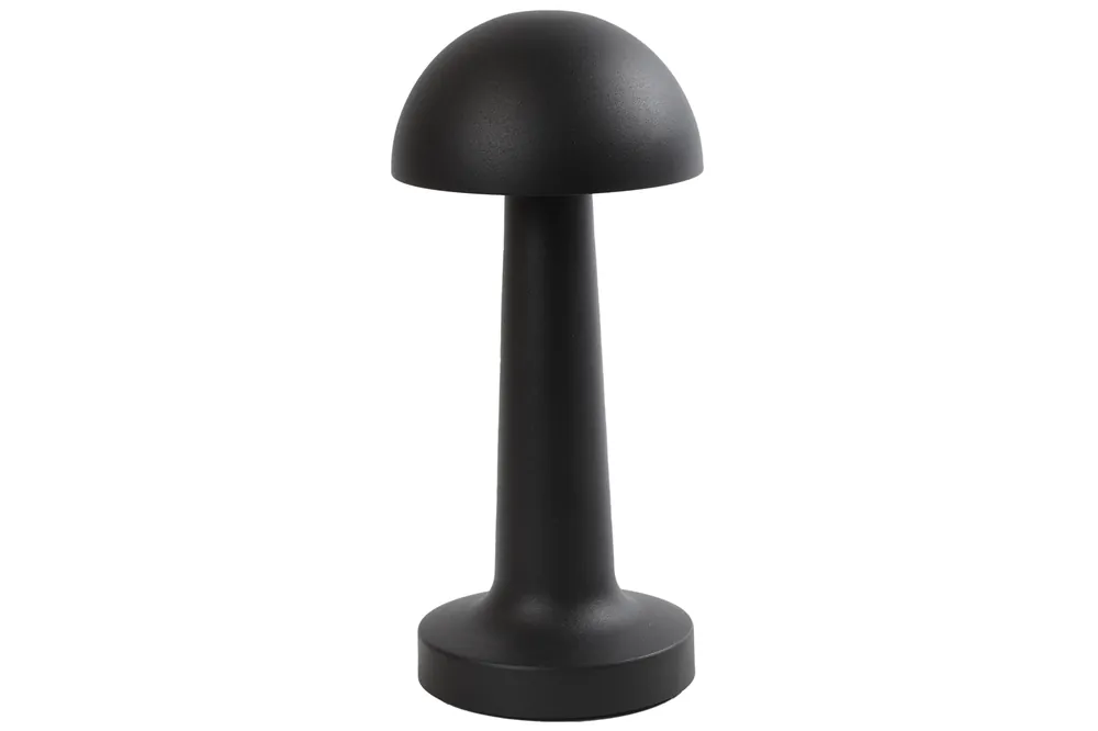 Tafellamp lampa rond zwart - Extra korting