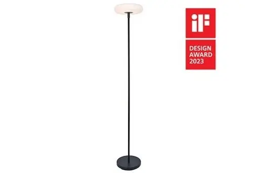 Shop nu - Pops solar staanlamp zwart led 8ww