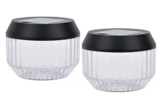 Alleen deze week - Diva solar draagbare lamp zwart led 0.11ww