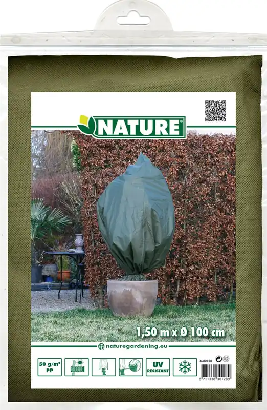 Beste prijs | Winterafdekhoes 100cmx1,5m groen