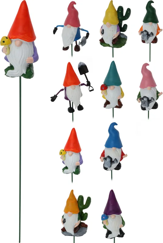 Tuinprikker kabouter 39cm - 10ass | Profiteer nu